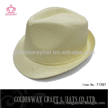 Cheap wholesale Yellow Fedora Hat